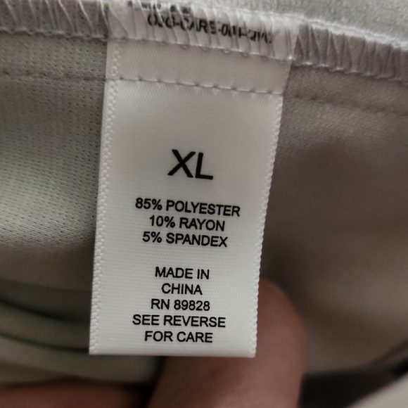 LOGO by Lori Goldstein Black and White Tie-Dye Blazer - Picture 4 of 4